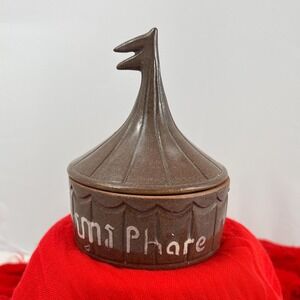 Phare Tent Circus Faire Tent Carnival Fair Cambodia Pottery Trinket Dish (3364)